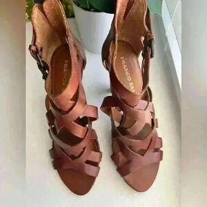 Franco Sarto brown sandals